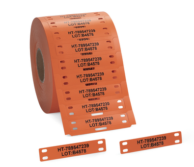 Imagen de ETIQUETA ROLLO NARANJA